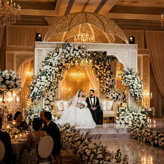 كوشة عروس ساحرة