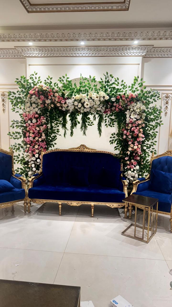 تصميم كوش أفراح فاخرة بالشرقية